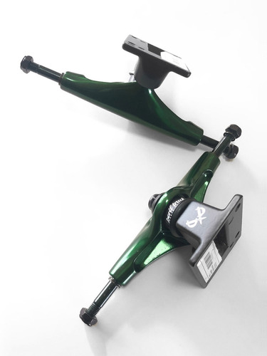 Trucks Skate 5.0 Peril Green Black | Laminates Supply