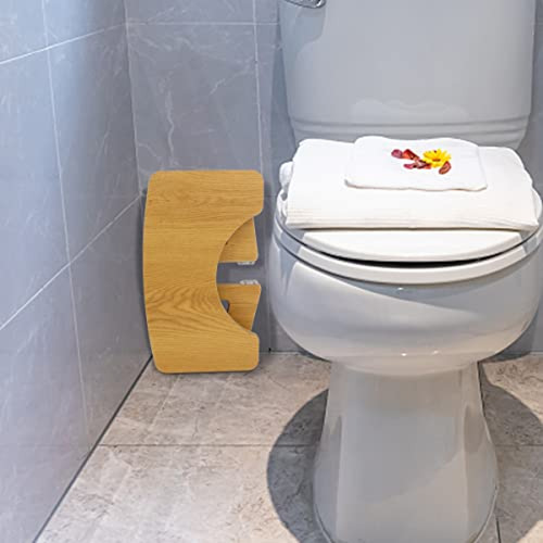 Taburete De Baño Amazerbath Taburete De Bambú Para Inodoro D
