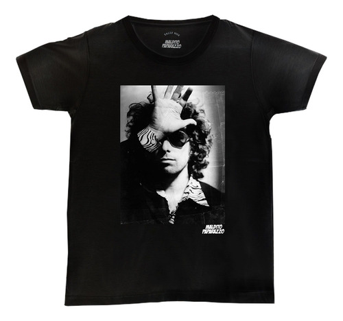 Andrés Calamaro Mano - Remera 100% Algodón