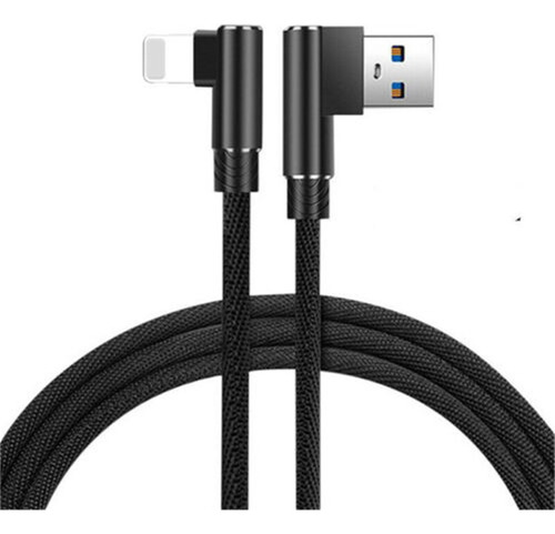 Cable Cargador Usb De Ángulo Recto De 90 Grados, Carga Rápid