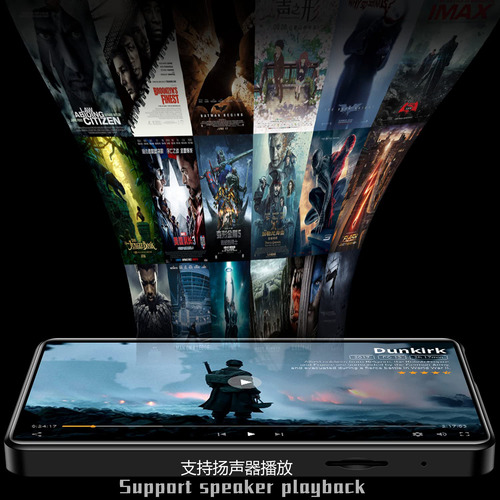 Reproductor Mp3 Portátil Bluetooth De Pantalla Completa De 4