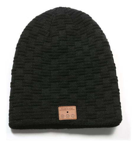 Gorro Tejido Beanie Con Auriculares Bluetooth 5 Recargables