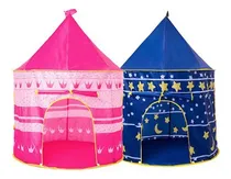 Comprar Carpa Castillo Casita Armable Niños Niñas Azul Y Rosado