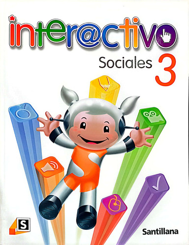 Interactivo Sociales 3 Con Su Cartilla De Trabajo Original 