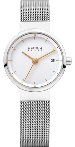 Bering Time 14426-001 Reloj Solar Collection Para Mujer Con