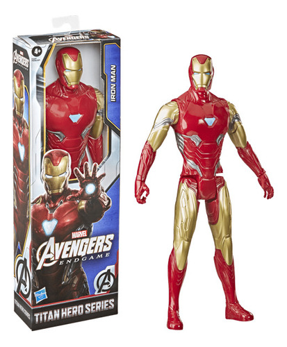 Muñeco Iron Man Avengers Hasbro Titan Hero Colección 30 Cm