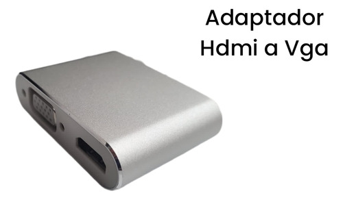 Adaptador Hdmi A Vga Cable Tipo C