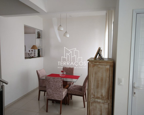 Imagem 2 de 29 de Confortável Sobrado Com At=115 M² E Ac=110 M² Em Condomínio Fechado Estilo Vila No Jardim Lorena Em Valinhos - Sp - Ca00504 - 70040003