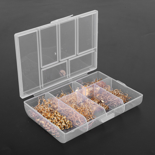 Kit De Fabricación De Pendientes Kc Gold Engastado En Oro