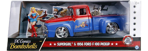 Metals Camioneta Ford F-100  Supergirl Dc Comics Bunny Toys