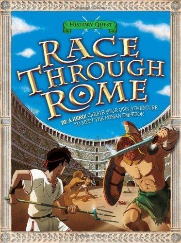 Race Through Rome - History Quest-knapman, Timothy-qed Publi