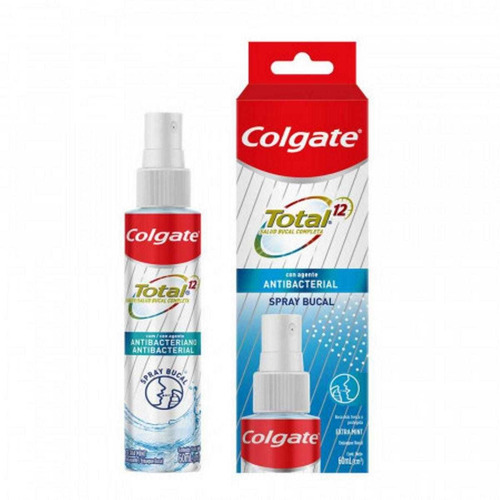 Spray Bucal Colgate Total 12 Con Agente Antibacterial - 60ml