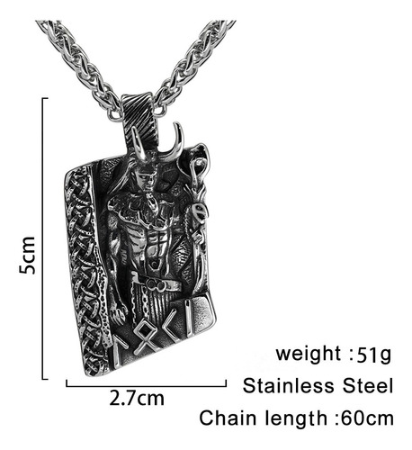Ghost Store Lm Collar Hombre Dios Loki Thor Nórdico Runas