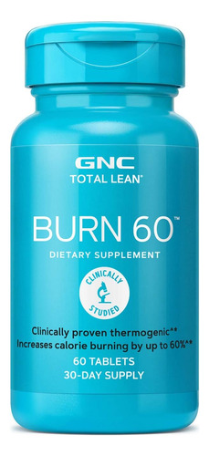 Suplementos Gnc Total Lean Burn Cá - Unidad a $6332