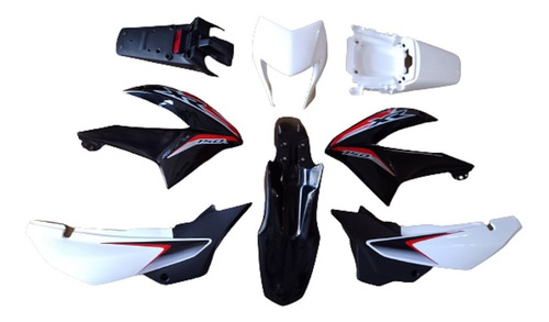 Kit Plasticos Honda Xr 150 2015 C/calcos