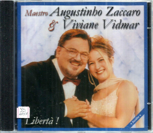 Cd / Maestro Zaccaro = Liberta (part. Perla, Timóteo, Falcão