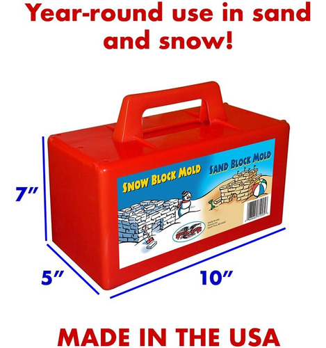 Flexible Flyer Snow Fort Building Block, Molde De Castill...