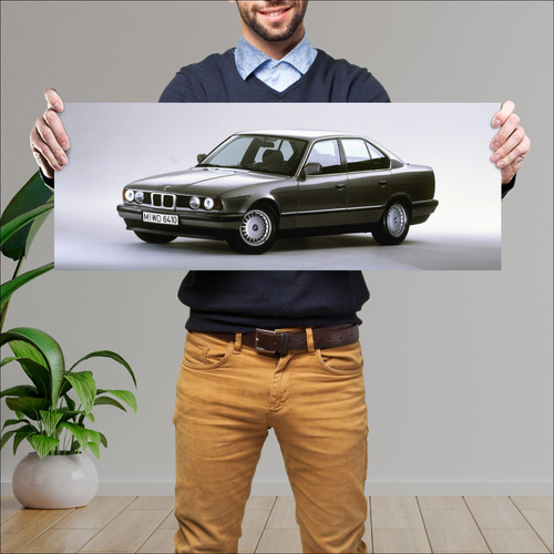 Cuadro 30x80cm Auto 1987 Bmw 5 Series 82345 102