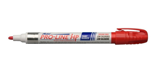 Imagen 1 de 1 de Marcador Pintura Superficies Aceitosas Markal Hp X 12 Uni