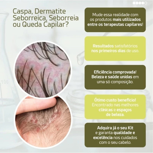 Kit Com 3 Grandha Fito Capillus Fine Herbal Shampoo 250 Ml