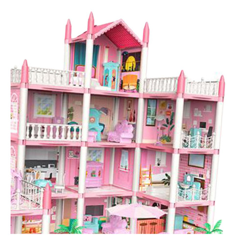 Casa De Muñecas Building Playset Juguetes For Estilo A