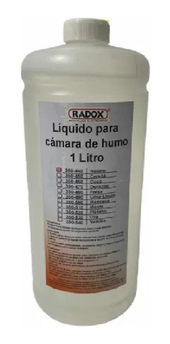 Liquido Para Camara De Humo Blanco 1 Lt Litro 350-440