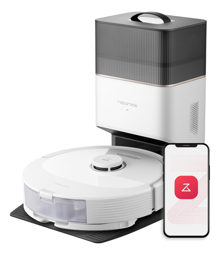 Robot Vacuum And Mop Roborock Q8 Max+ Self-emptying White