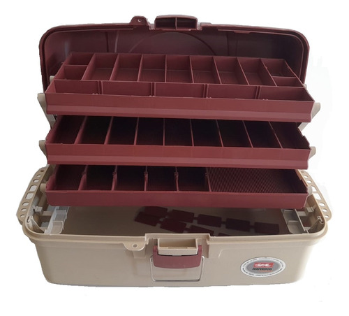 Caja Pesca Waterdog 3 Bandejas Grande 25003 Outlet Cj08