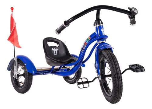 Triciclo Infantil Unifitness Color Rojo Unikids Color Azul