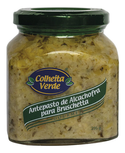 Antepasto De Alcachofra Para Bruschetta Colheita Verde 295g