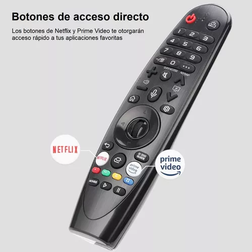 Reemplazo universal de control remoto LG para Smart TV, LG Magic Remote  AN-MR20GA con función de voz y función de puntero, control remoto – Yaxa  Colombia