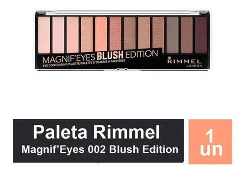 Imagen 1 de 5 de Paleta De Sombras Rimmel Magnifeyes Eyeshadow Palette