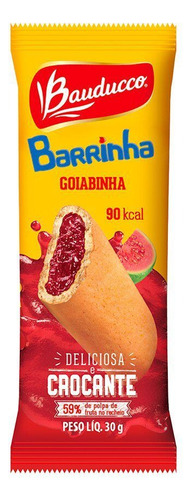 Biscoito Recheado Maxi Goiabinha Bauducco 30g