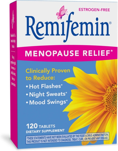 Nature's Way | Remifemin | Menopause Relief | 120 Tablets