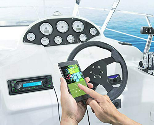 Receptor De Cd Marino Sony Mex-m72bt Con Bluetooth Y Siri