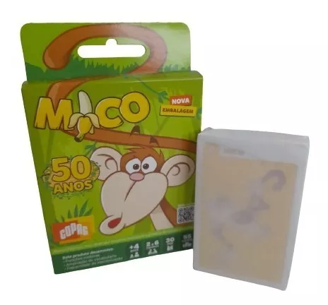 Jogo do Mico Baralho Com 55 Cartas Pares de Animais Memória em Promoção na  Americanas