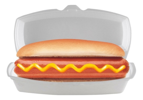 Contenedor Hot Dog Reyma Caja Con 500 Piezas