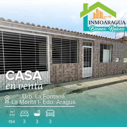 Casa En Venta/ Urb. La Fontana, Av, Prolongación Aragua/ Yp1390