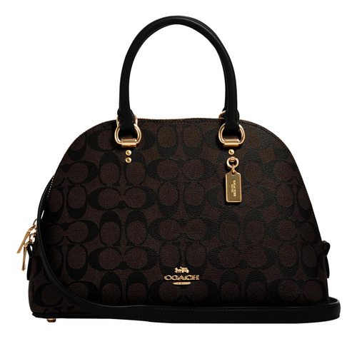 Coach Katy Satchel, Marrón Negro