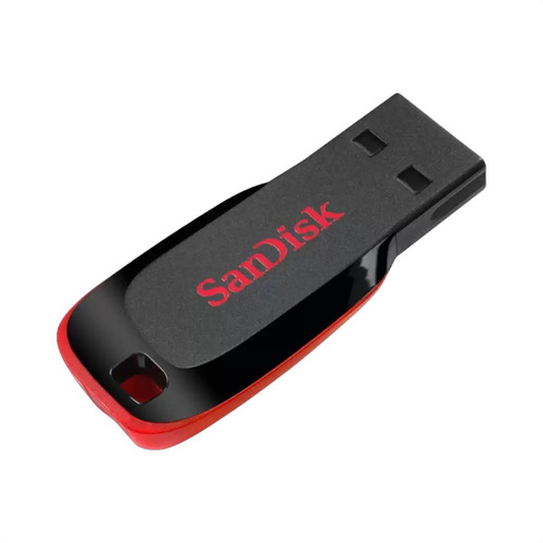 Memoria Usb 128gb Sandisk Cruzer Blade Compacto Diseño Slim