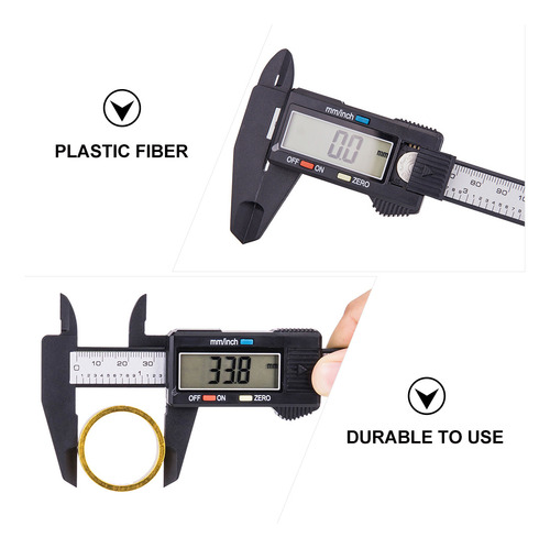 1 Calibrador Vernier Con Pantalla Digital De 0 A 150 Mm, Cal