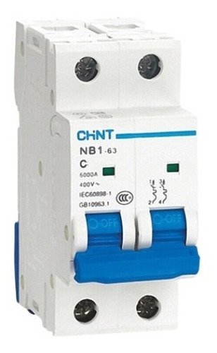 Breaker Termomagnetico Chint 2x10a Chint 09636