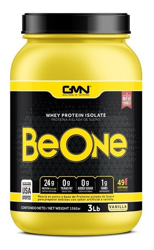 Be One Protein Isolate  1,6lb Gm - Unidad a $174900