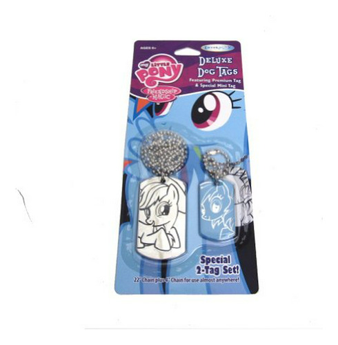 Conjunto De 2 Etiquetas De Perro Deluxe De My Little Pony Co