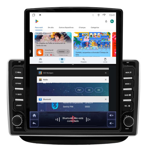 Multimidia Tesla Onix 20/25 Android 14 4gb Octacore 9,7p 4g