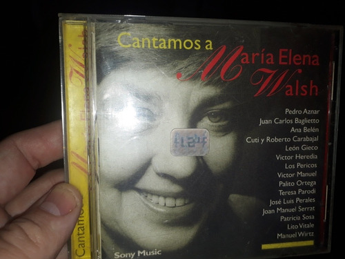 Cantamos A Maria Elena Walsh Cd Aznar Baglietto Gieco Serrat