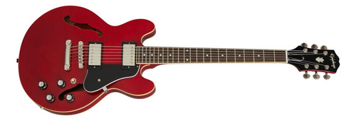 EpiPhone Es339 Semi Hollow Guitarra Electrica 339 Color Cherry Material Del Diapasón Laurel Indio Orientación De La Mano Diestro