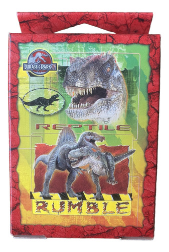 Jurassic Park 3 Puzzle Hasbro Original 2001 Reptile Rumble