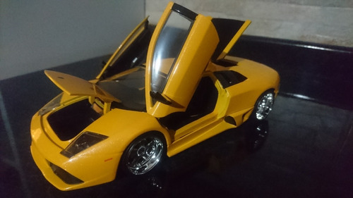 Lamborghini Murcielago Lp640 1:24 Jada Amarelo Metalico Raro