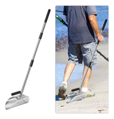 Accesorios Para Detectores De Cucharas De Arena De Mango Lar